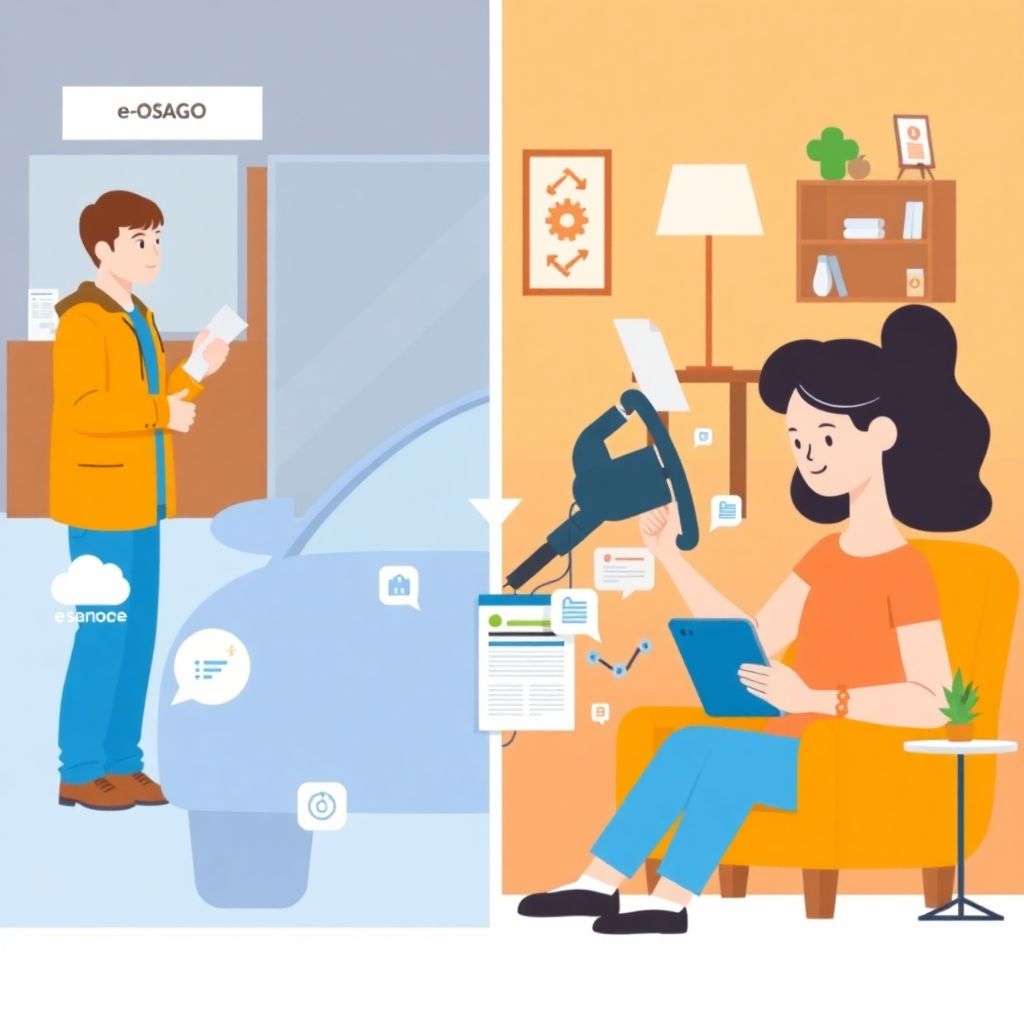 Электронное ОСАГО (е ОСАГО): плюсы и минусы.