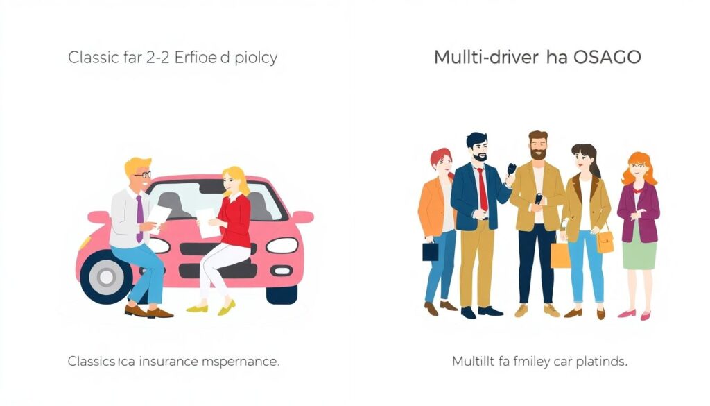Мультидрайв в ОСАГО: когда стоит выбирать полис без ограничений водителей Мультидрайв в ОСАГО: когда выгодно вписывать нескольких водителей? - иллюстрация