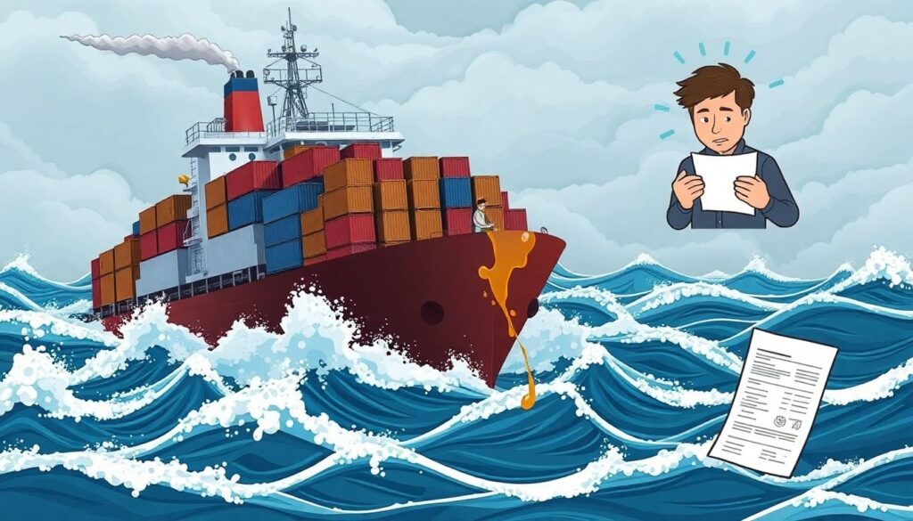 Диспаша в морском страховании: что это и как влияет на обычных людей Что такое диспаша в морском страховании (и как это касается обычных людей). - иллюстрация