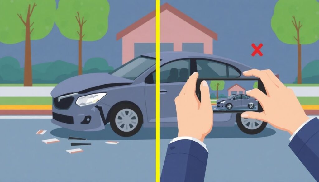 Как правильно сфотографировать повреждения автомобиля для страховой? - иллюстрация