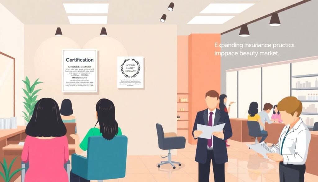 Страхование от некачественного оказания услуг (например, в салоне красоты). - иллюстрация