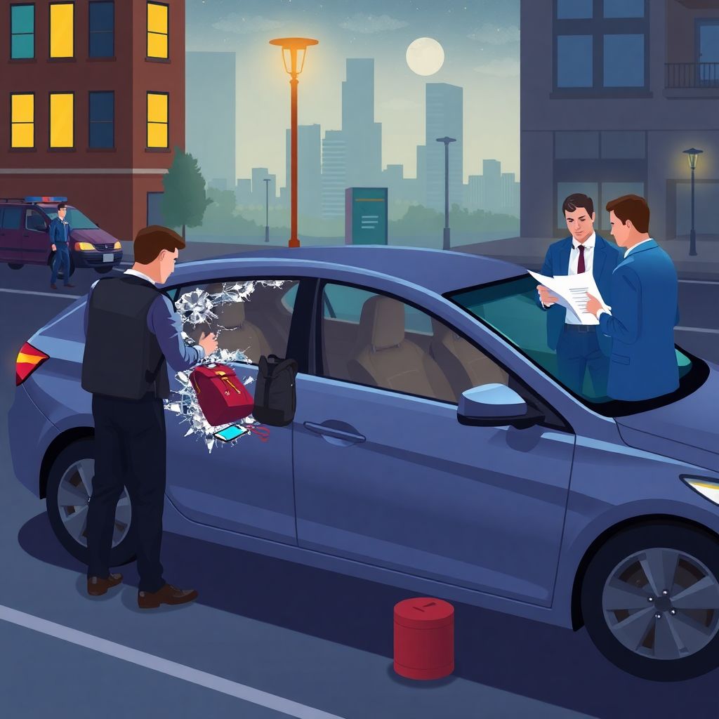 Страхование от кражи личных вещей из автомобиля.