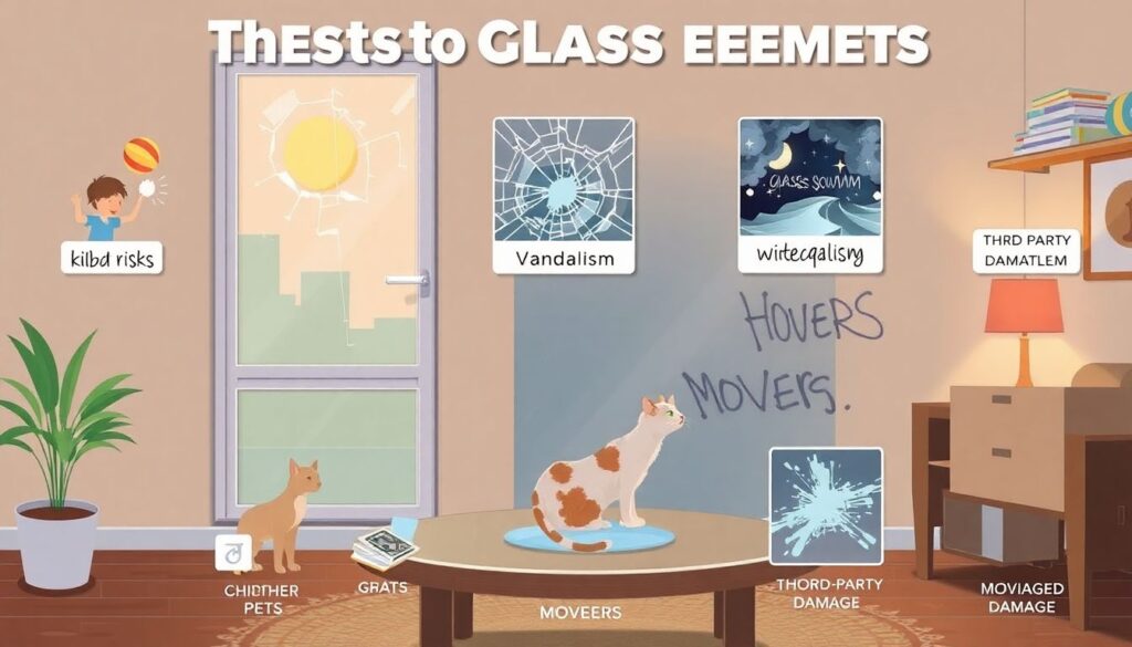Как застраховать стеклянные элементы в квартире и защитить окна и зеркала Как застраховать стеклянные элементы в квартире (окна, зеркала)? - иллюстрация