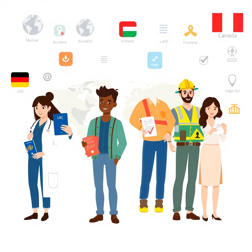 Страхование для выезда на работу за границу.