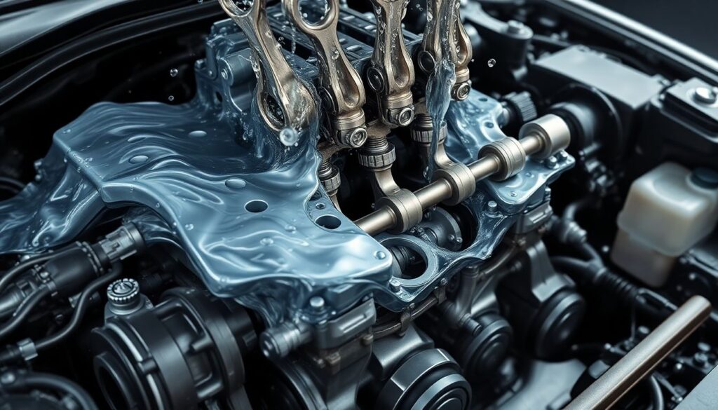 Страхование от гидроудара двигателя автомобиля. - иллюстрация