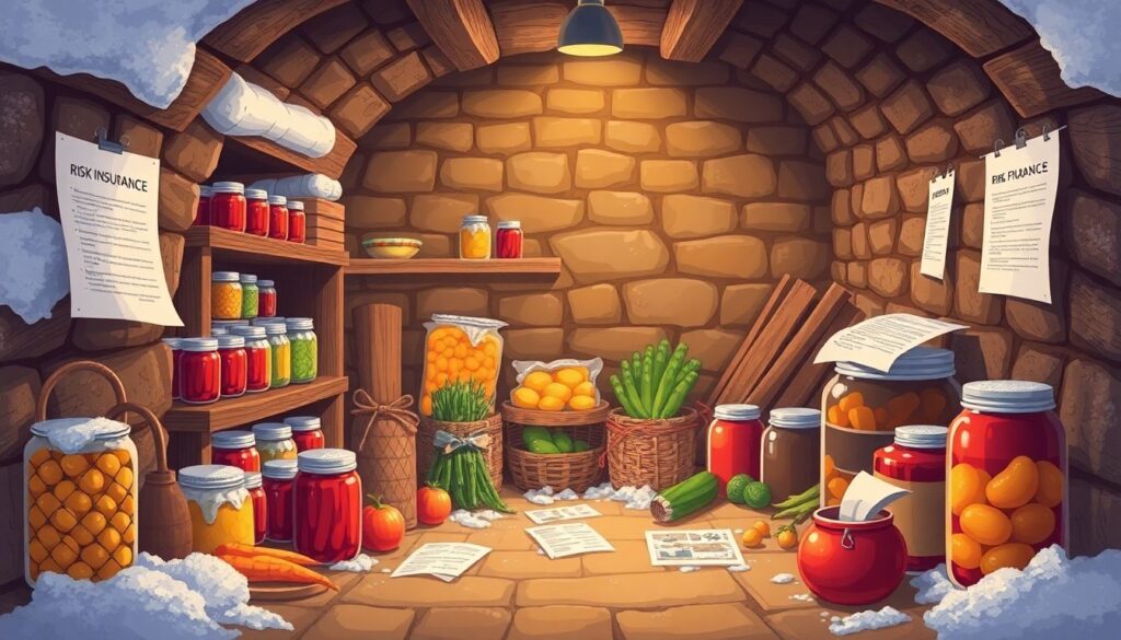 Как застраховать погреб с запасами на зиму и защитить имущество от рисков Как застраховать погреб с запасами на зиму? - иллюстрация