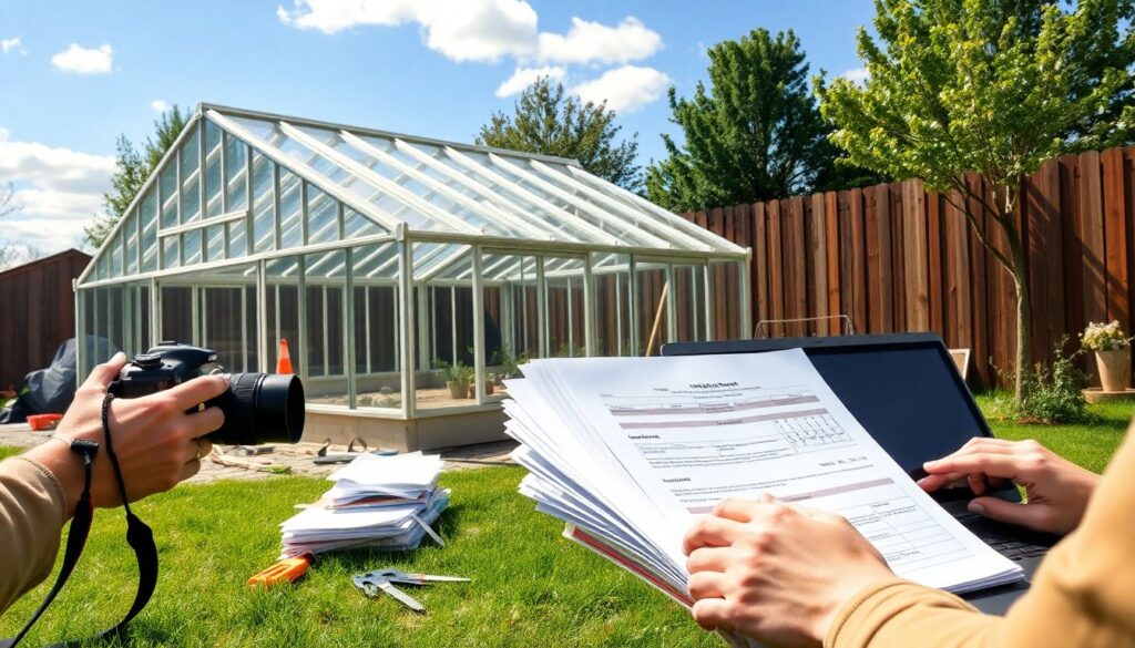 Как застраховать теплицу на дачном участке и защитить её от возможных рисков Как застраховать теплицу на дачном участке? - иллюстрация