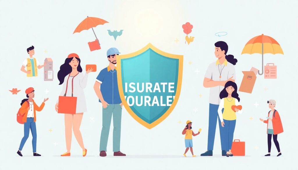 Страхование для волонтеров. - иллюстрация