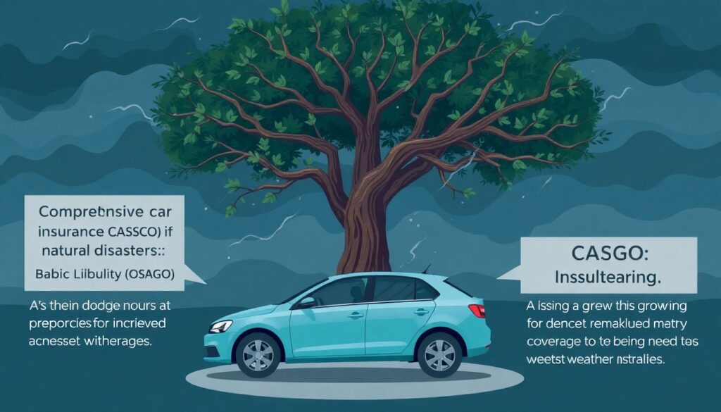 Можно ли застраховать автомобиль от падения на него дерева? - иллюстрация