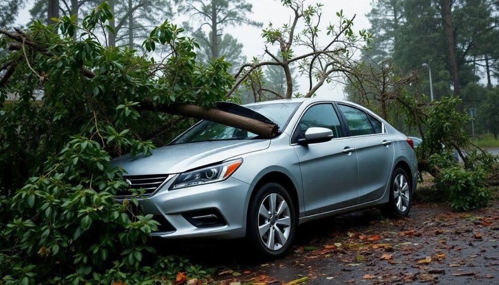 Можно ли застраховать автомобиль от падения на него дерева? - иллюстрация