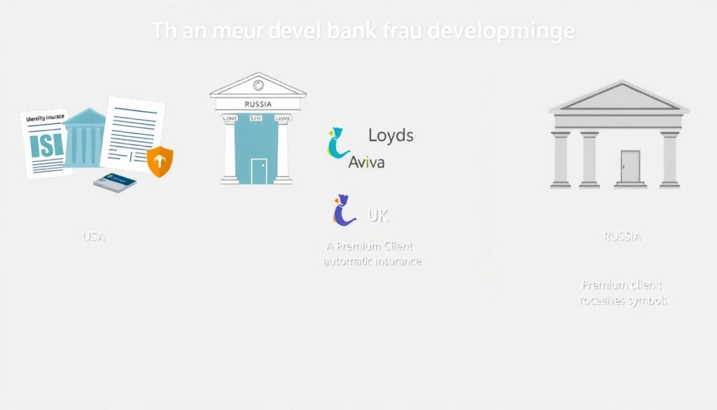 Страхование от мошенничества с банковскими счетами. - иллюстрация