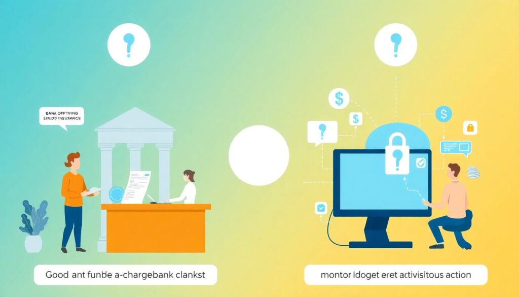 Страхование от мошенничества с банковскими счетами. - иллюстрация