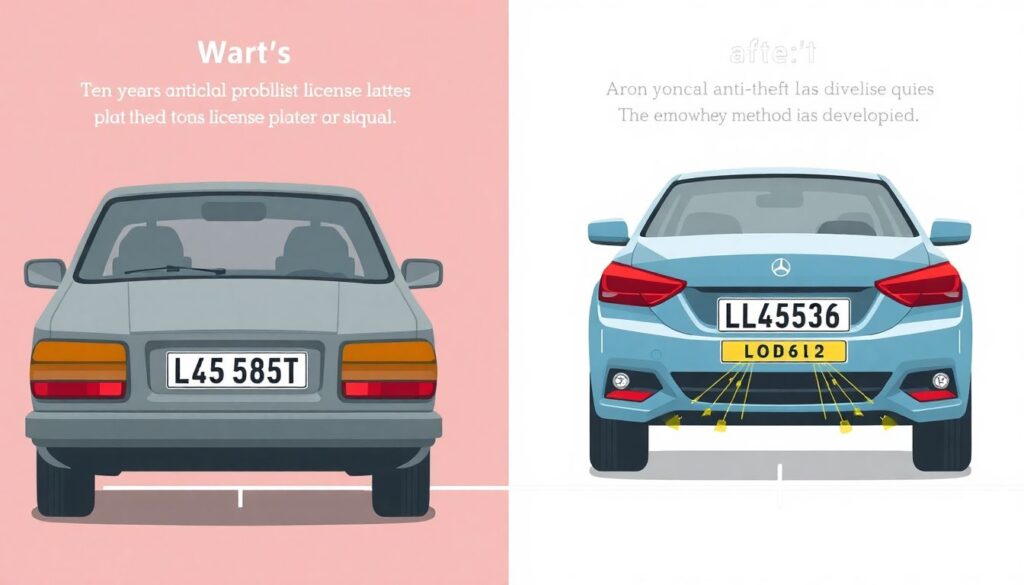 Страхование от кражи номерных знаков автомобиля — защита и преимущества оформления Страхование от кражи номерных знаков с автомобиля. - иллюстрация