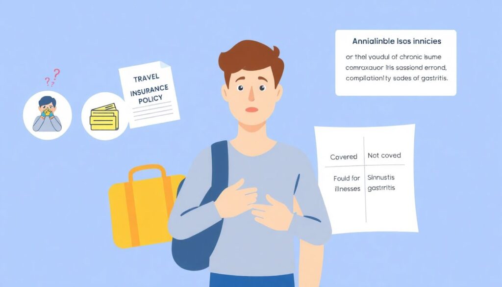 Какие болезни не покрывает стандартная туристическая страховка? - иллюстрация