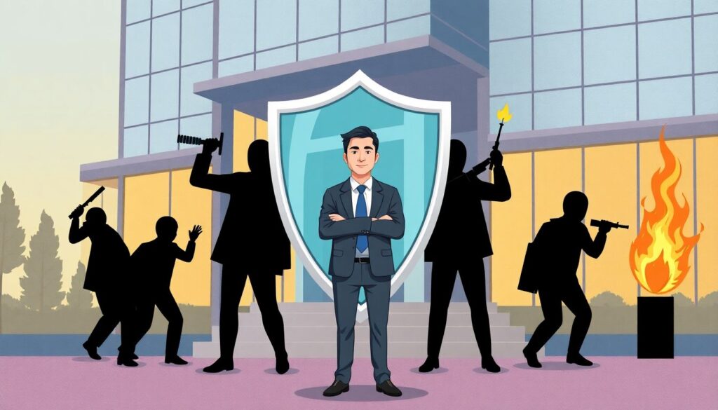 Страхование от противоправных действий третьих лиц: что это значит? - иллюстрация