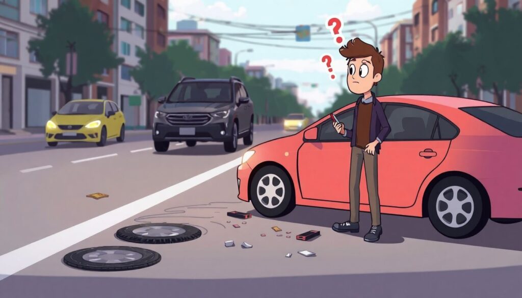 Что делать, если виновник ДТП скрылся? - иллюстрация