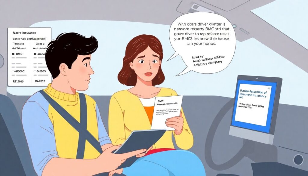 Проверка КБМ онлайн — как узнать скидку на ОСАГО быстро и бесплатно Проверка КБМ онлайн: как узнать свою скидку на ОСАГО. - иллюстрация