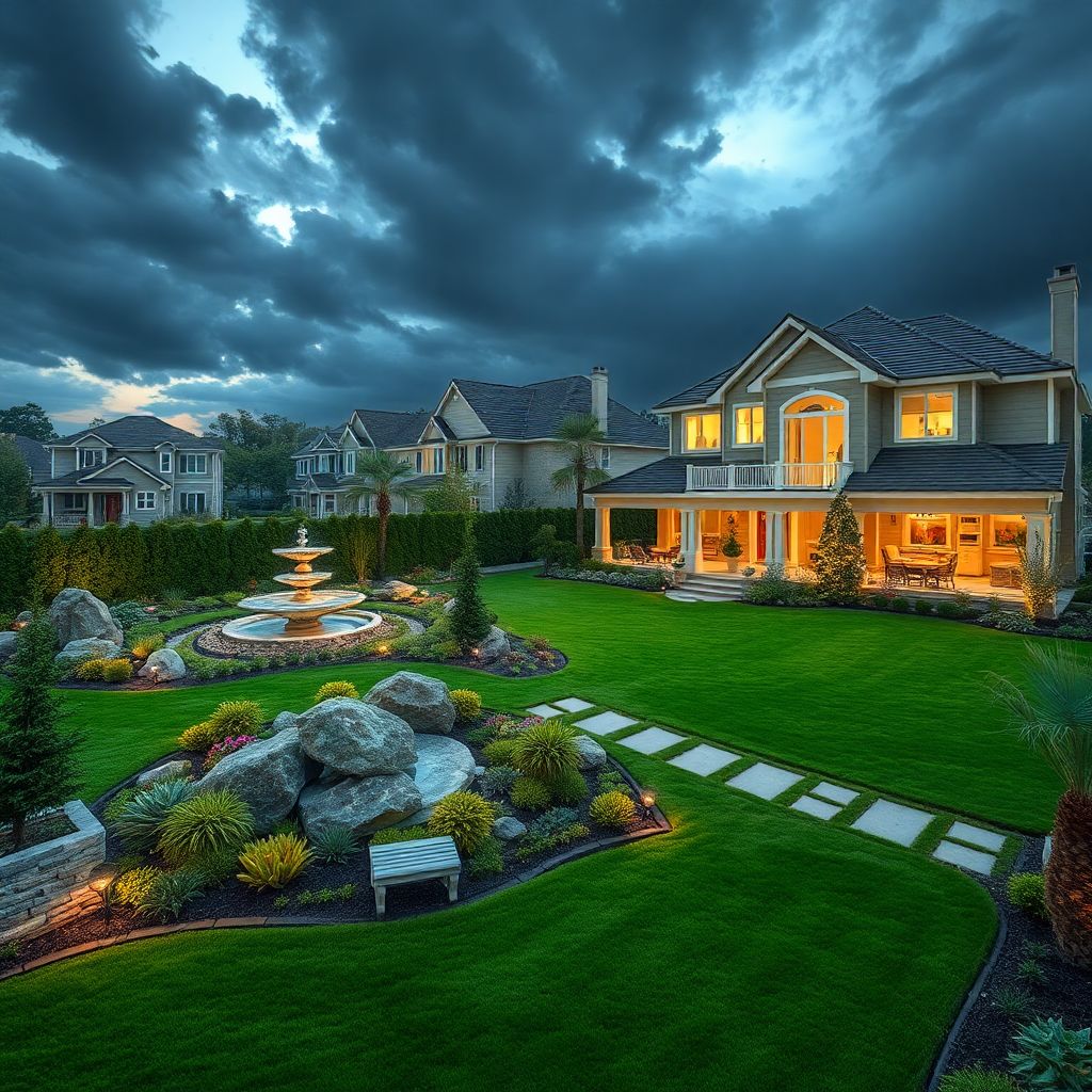 Как застраховать ландшафтный дизайн на участке?