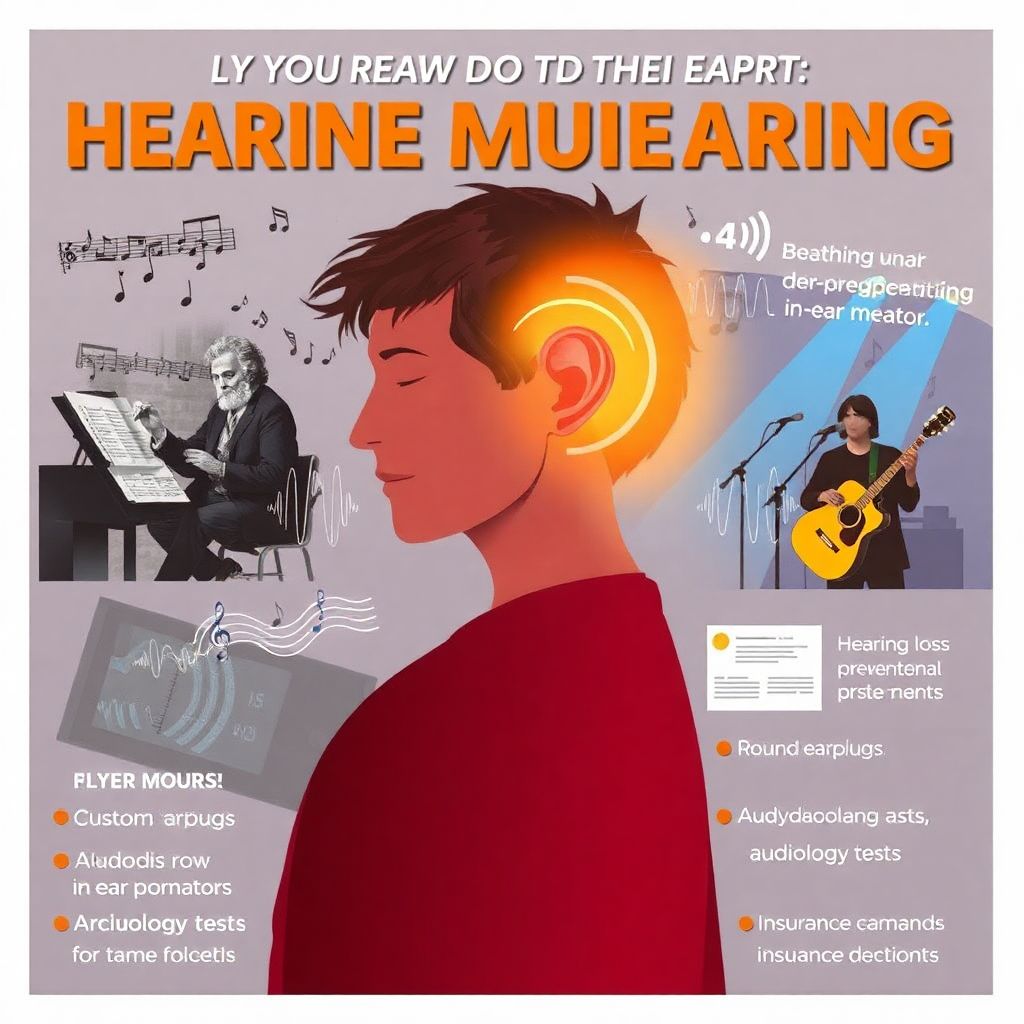 Страхование слуха для музыкантов — защита карьеры и здоровья профессионалов Страхование от утери слуха для музыкантов.