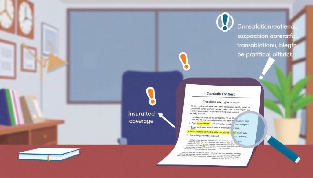 Страхование от некачественного перевода документов. - иллюстрация