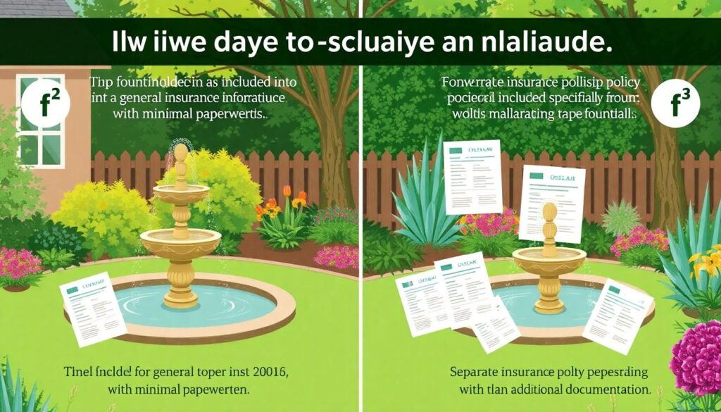 Как застраховать фонтан на участке и защитить имущество от неожиданных убытков Как застраховать фонтан на приусадебном участке? - иллюстрация