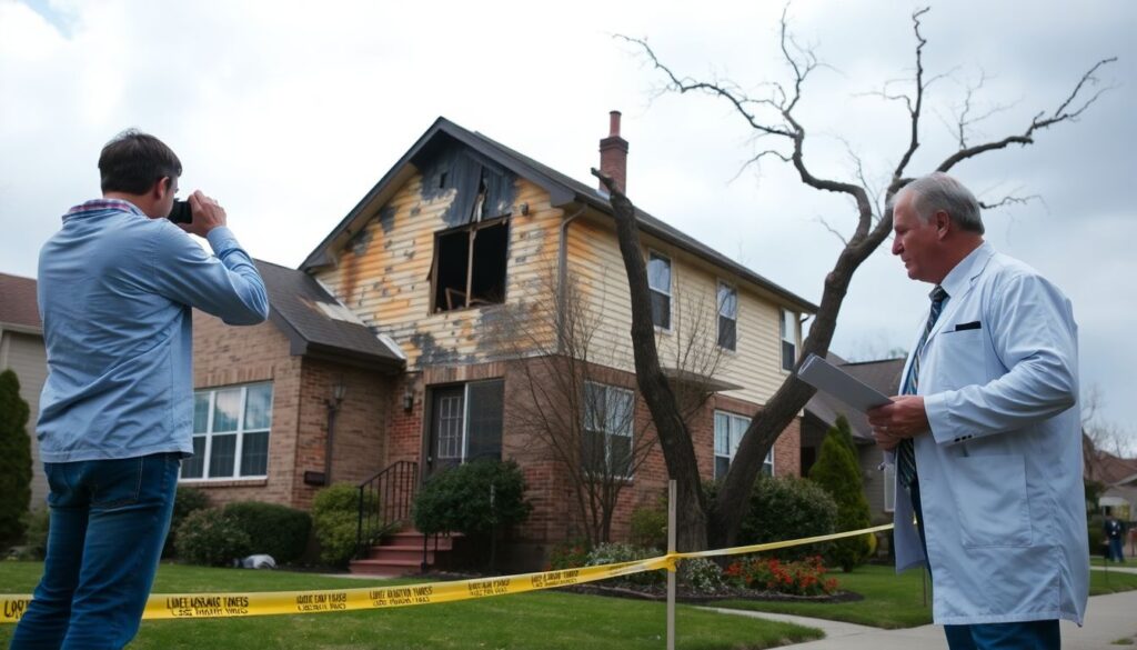 Страхование от удара молнии: защита дома, человека и имущества Страхование от попадания молнии: в дом, в дерево, в человека. - иллюстрация