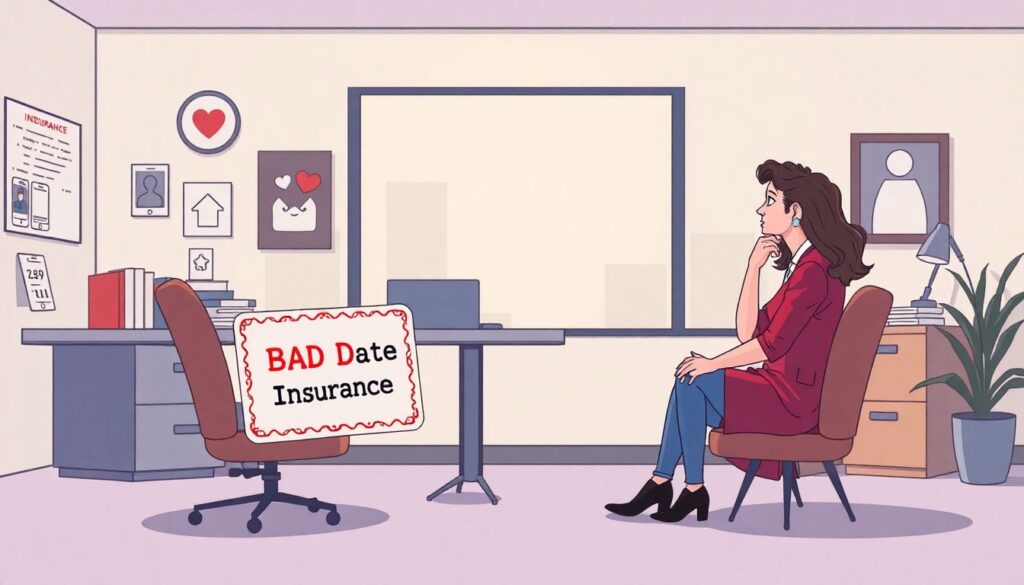 Страхование от неудачного свидания (шуточные и реальные полисы). - иллюстрация