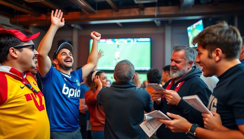 Страхование от проигрыша команды — защита болельщиков от спортивных разочарований Страхование от проигрыша любимой спортивной команды. - иллюстрация