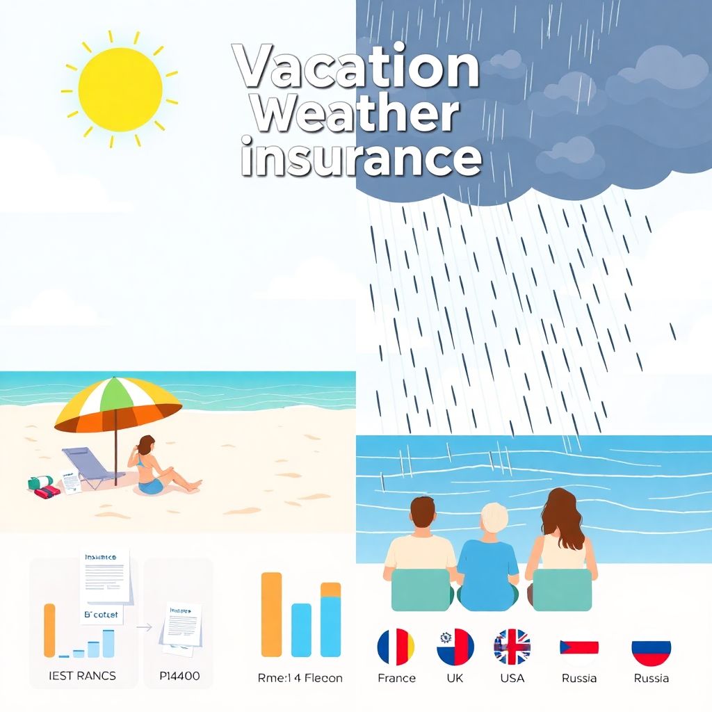 Страхование от плохой погоды защитит отдых от неожиданных климатических сюрпризов Страхование от плохой погоды во время отпуска.