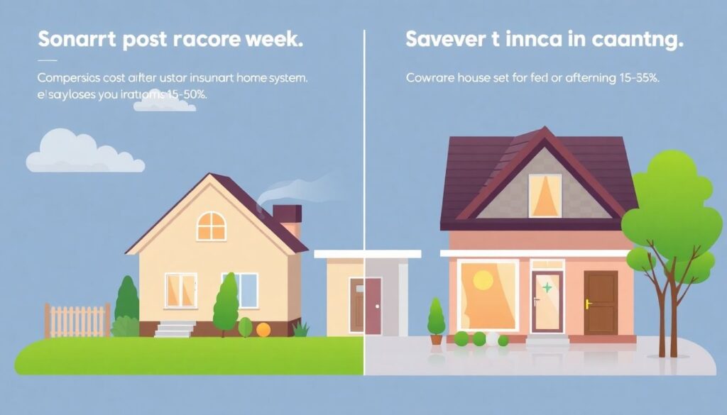 Умное страхование жилья: как технологии помогают экономить. - иллюстрация