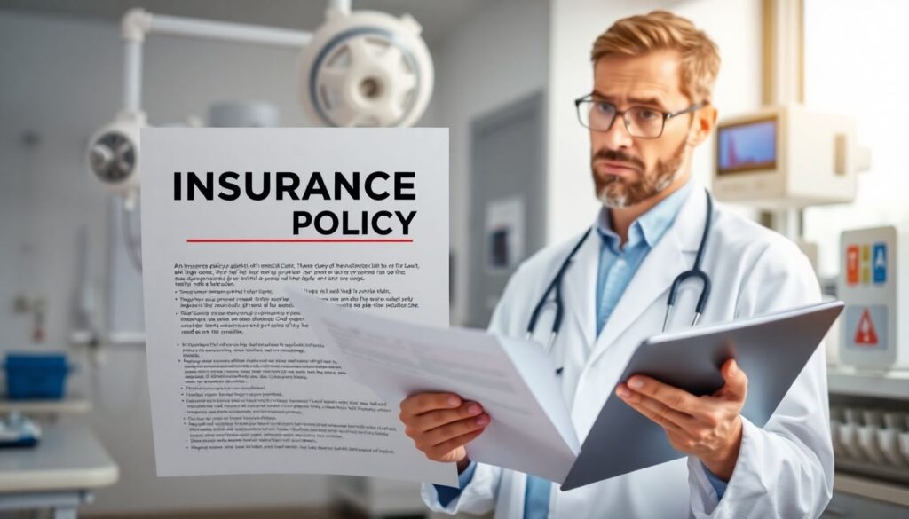 Страхование от некачественного медицинского обслуживания. - иллюстрация