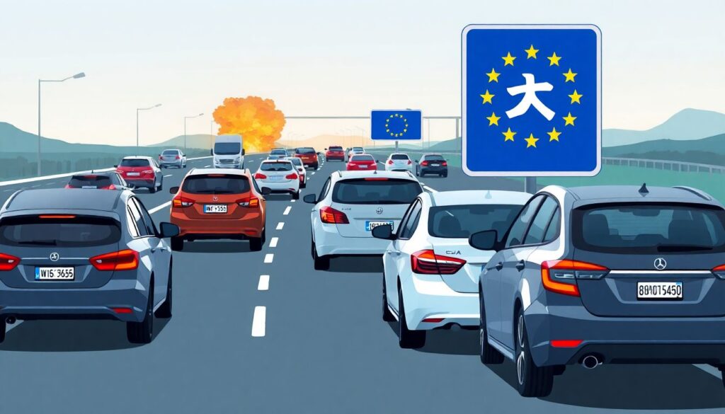 Что делать, если попал в ДТП за границей? - иллюстрация