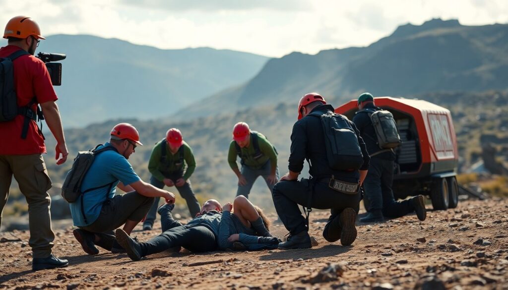 Страхование участников реалити-шоу — защита рисков на съемочной площадке Страхование для участников реалити-шоу. - иллюстрация