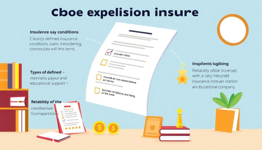 Страхование от отчисления из вуза — защита студентов от потери образования Страхование от отчисления из учебного заведения. - иллюстрация