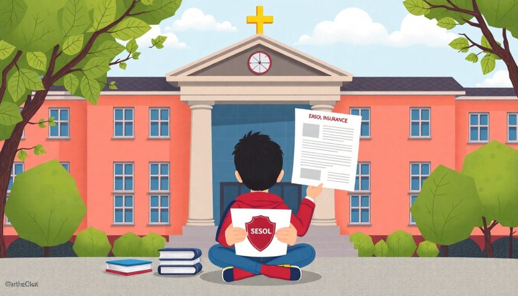 Страхование от отчисления из вуза — защита студентов от потери образования Страхование от отчисления из учебного заведения. - иллюстрация