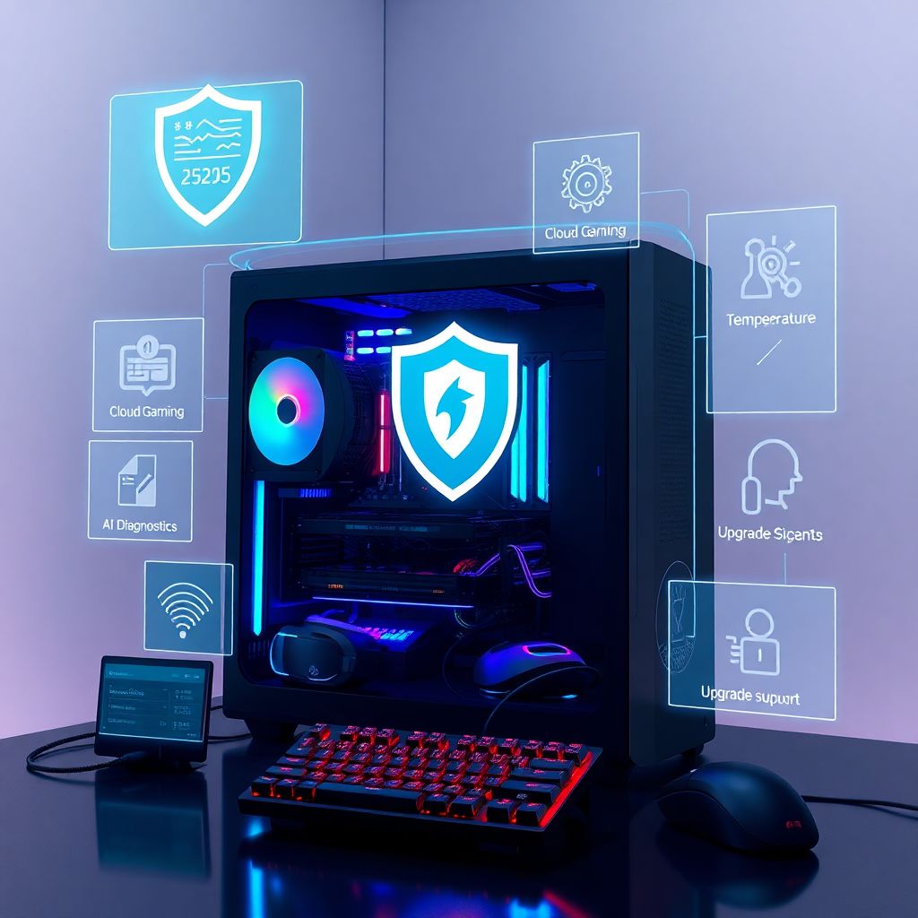 Страхование от поломки игрового компьютера.