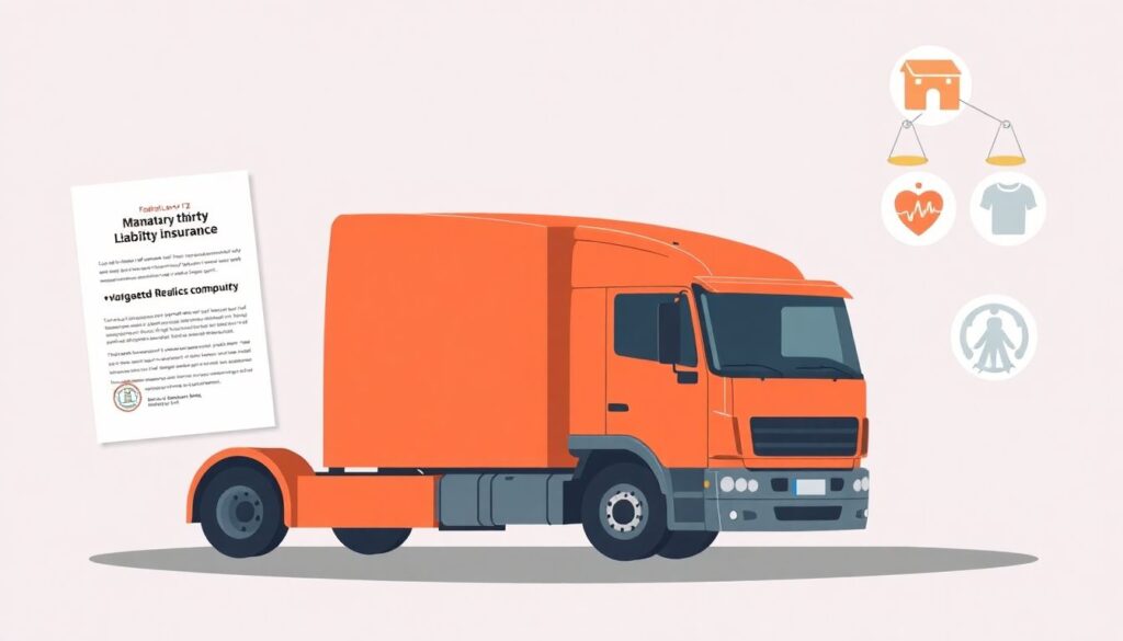 Страхование для дальнобойщиков: как выбрать ОСАГО и учесть дополнительные риски Страхование для дальнобойщиков: ОСАГО и дополнительные риски. - иллюстрация