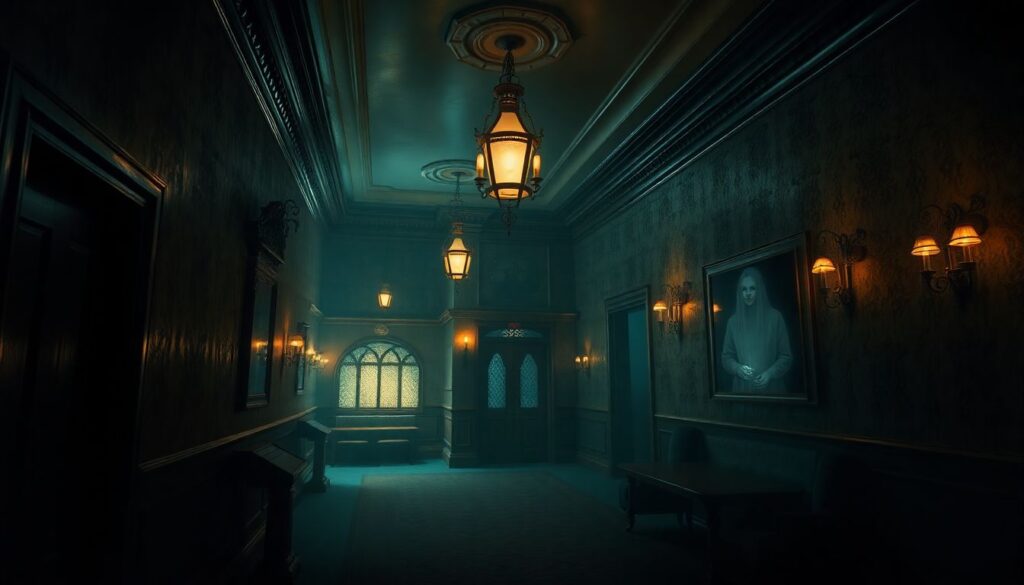 Страхование от привидений в старинных отелях — как обезопасить свой отдых Страхование от встречи с привидениями в старинных отелях. - иллюстрация