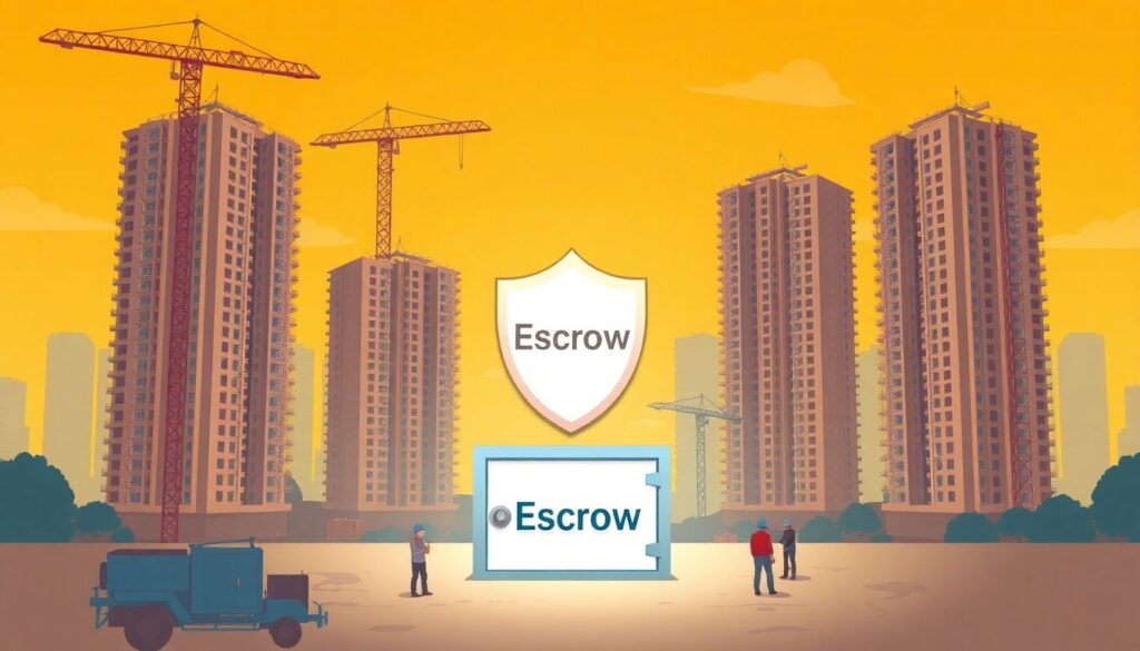 Страхование от банкротства застройщика через эскроу-счет: как это работает Страхование от банкротства застройщика: как работает эскроу-счет? - иллюстрация