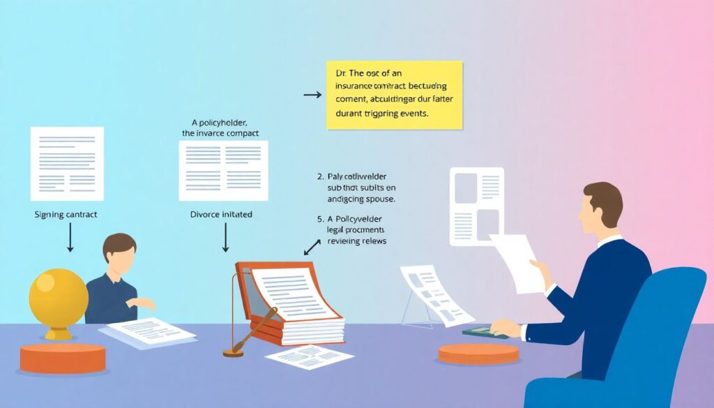 Страхование от развода по инициативе супруга. - иллюстрация