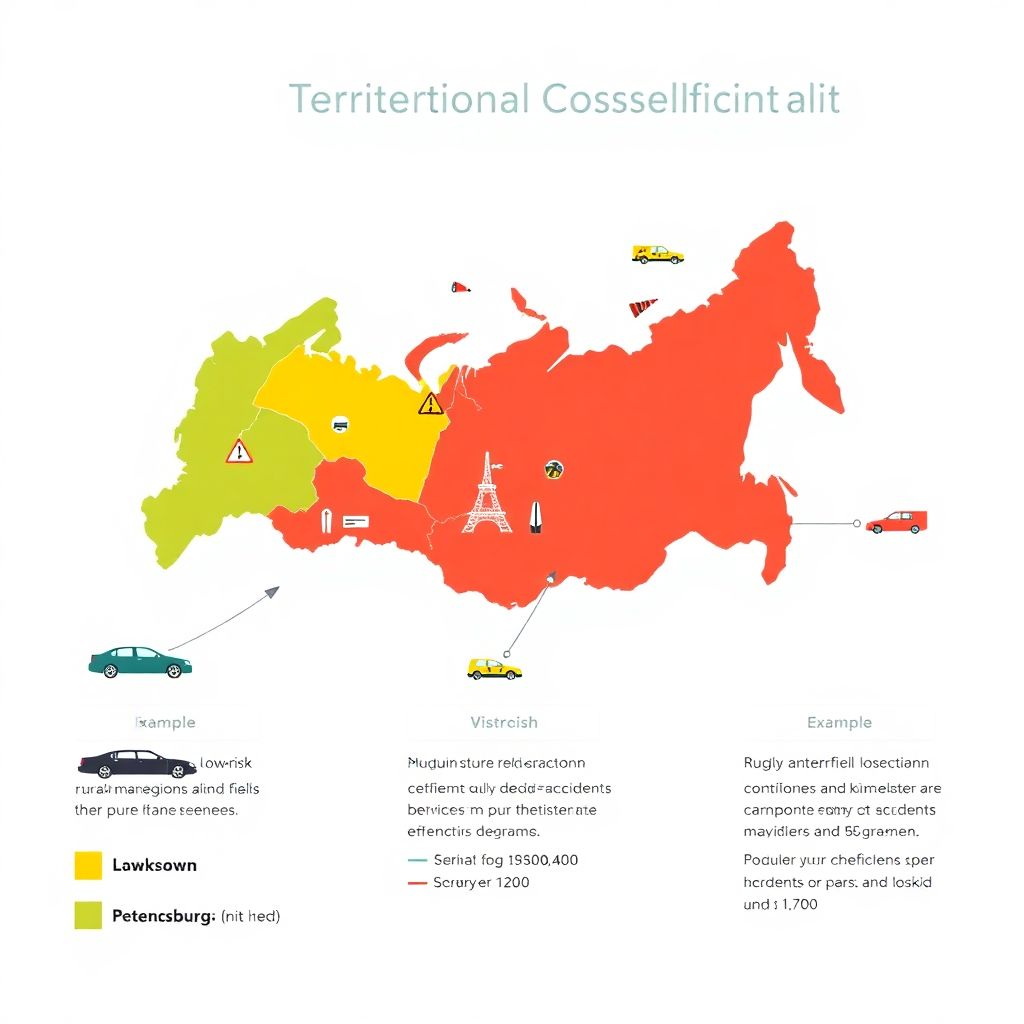 Что такое территориальный коэффициент в ОСАГО?