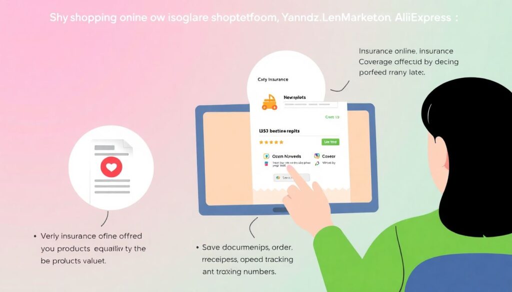 Страхование от некачественной доставки товаров из интернет-магазинов. - иллюстрация