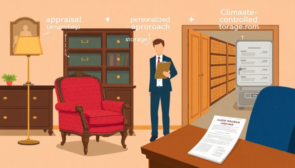 Как застраховать антикварную мебель и защитить ценную коллекцию от рисков Как застраховать коллекцию антикварной мебели? - иллюстрация