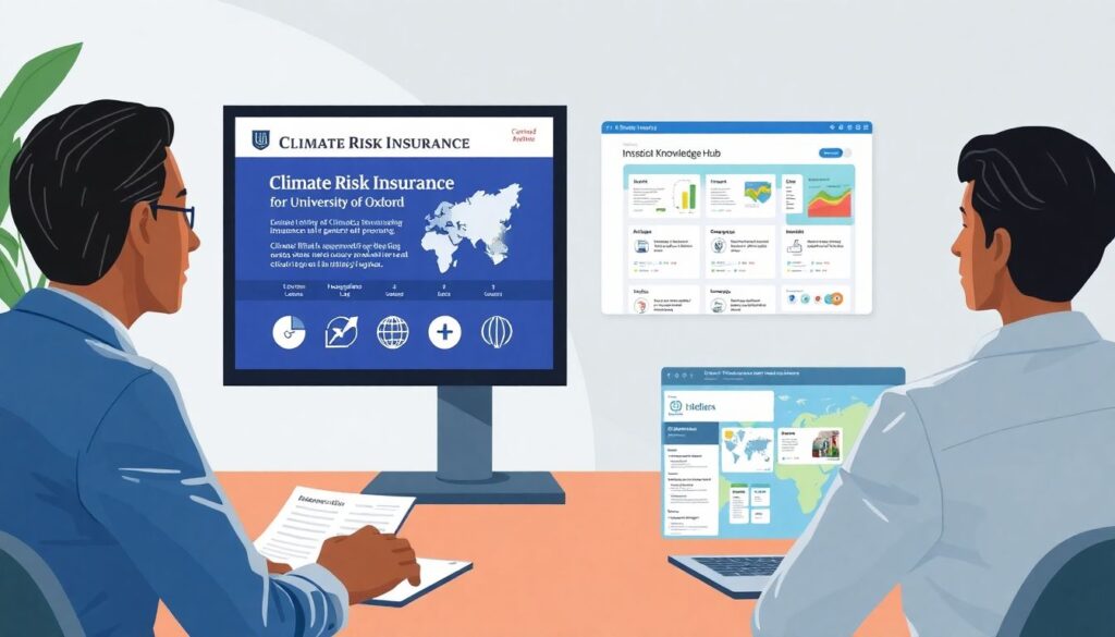 Страхование от изменения климата. - иллюстрация