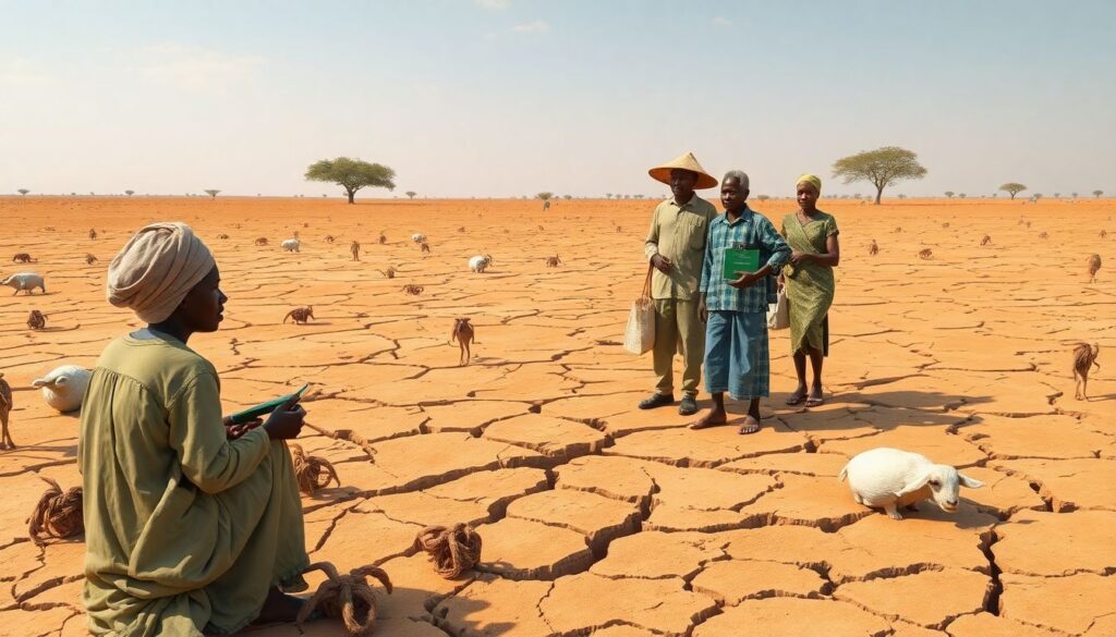 Страхование от изменения климата. - иллюстрация