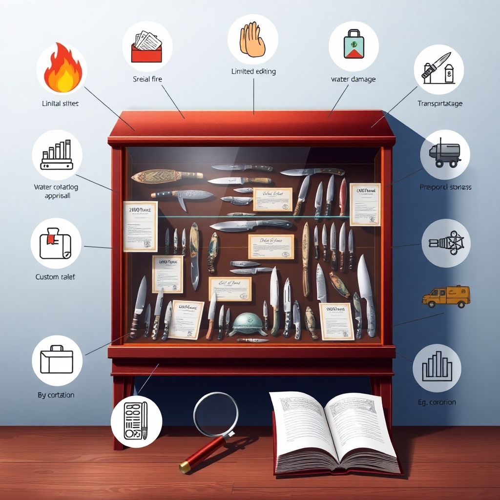 Как застраховать коллекцию ножей и защитить ценные предметы от потерь Как застраховать коллекцию ножей?