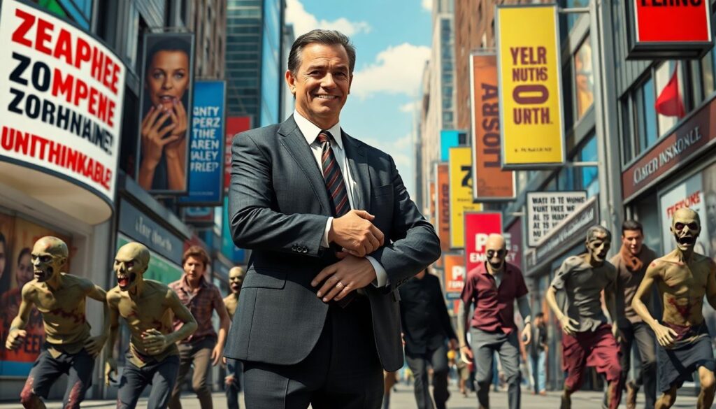 Страхование от зомби-апокалипсиса (маркетинг и реальность). - иллюстрация