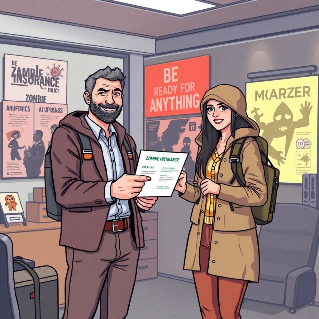 Страхование от зомби апокалипсиса (маркетинг и реальность).