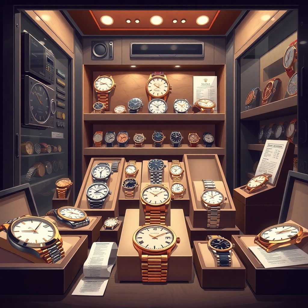 Как застраховать коллекцию часов?