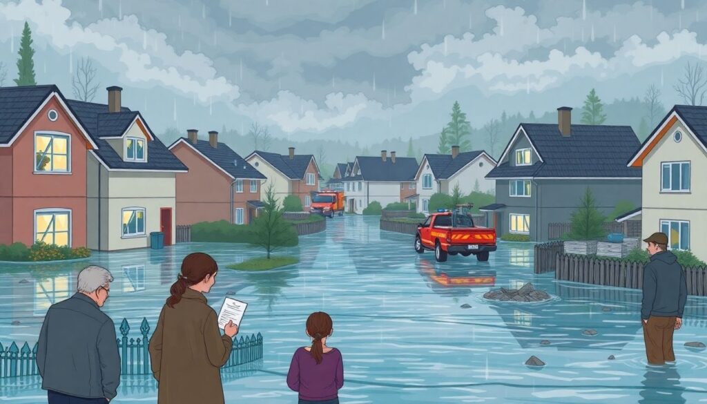 Как работает страхование от стихийных бедствий для частного дома? - иллюстрация